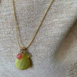 Banana Republic Wire Gem Necklace